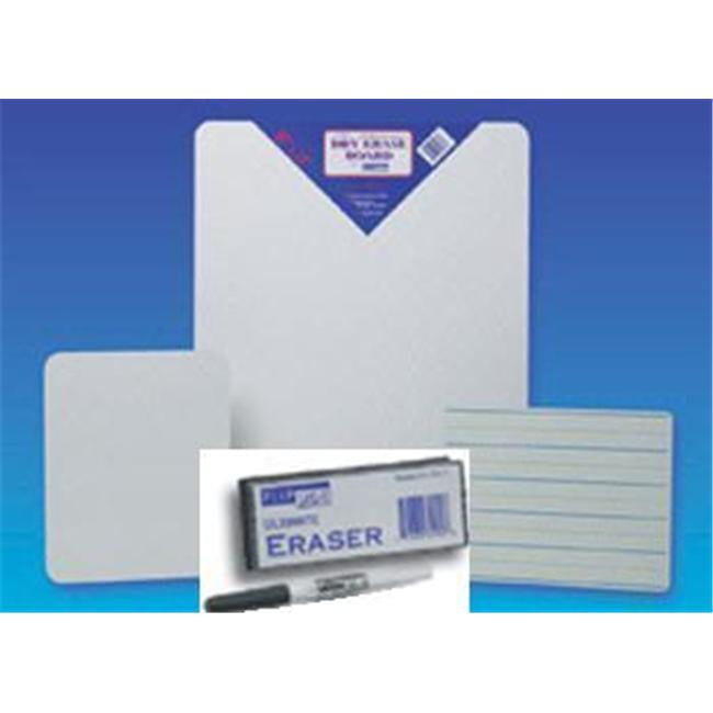 Flipside 10265 Dry Erase Board With Fine Point Pen And Student Eraser