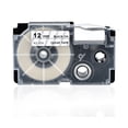 thumbnail image 1 of Graflsoa Durable Label Printer Ribbon for Casio KZ-12X - 12mm PET Tape, Weatherproof & High Adhesion, 8m Length, Multiple Color Options, Compact & Lightweight Packaging, 1 of 6