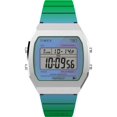 thumbnail image 1 of Timex Unisex T80 Steel 36mm Watch - Blue Strap Digital Dial Stainless Steel Case, 1 of 5