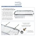 thumbnail image 2 of Transolid SB8-BS Steel Basket, Brushed Stainless, 2 of 7