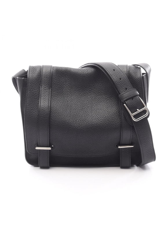 Pre-Owned Hermes Herms Steve Caporal 27 Shoulder Bag in Taurillon Clemence Leather,... (Good)