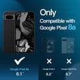 thumbnail image 2 of JETech Screen Protector for Google Pixel 8a 6.1-Inch with Camera Lens Protector, Easy Installation Tool, Fingerprint Compatible, Tempered Glass Film, HD Clear, 2-Pack Each, 2 of 7