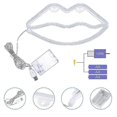 thumbnail image 4 of Lips Neon Sign, Led Neon Light Wall Light Wall Decor, Battery Or Usb Powered Light Up Neon Sign_Surprise Gift, 4 of 4
