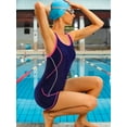 thumbnail image 5 of Beautyin Women's Swimming Suit One Piece Swimsuit Boyleg Sport Swimwear, 5 of 7