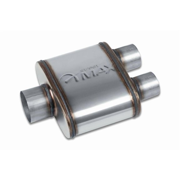 Street Max 4" X 9" Oval Body Center/Dual Muffler