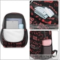 thumbnail image 4 of Game Controller Red Pattern 17" School Backpacks for Teens,Waterproof Oxford Fabric,S-Shape Padded Straps for School,Travel,Hiking,Camping, 4 of 6