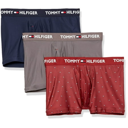 Tommy Hilfiger Mens Everyday Micro Trunk 3-Pack, Rouge, Extra Large ...