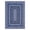 Dark Blue, variant on Garvee 8'x10' Modern Bordered Area Rug Geometric Braided Printed Carpet, Washable Non Slip Rug Soft Low Pile Indoor Mats for Living Room Bedroom Home Office, Black Gray