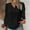 Z001-Black, variant on Shirts for Women Summer V Neck Plain Lace Elegant Long Sleeve Solid Blouse Fashion Cable Knit Trendy Loose Fit Hollow Tops