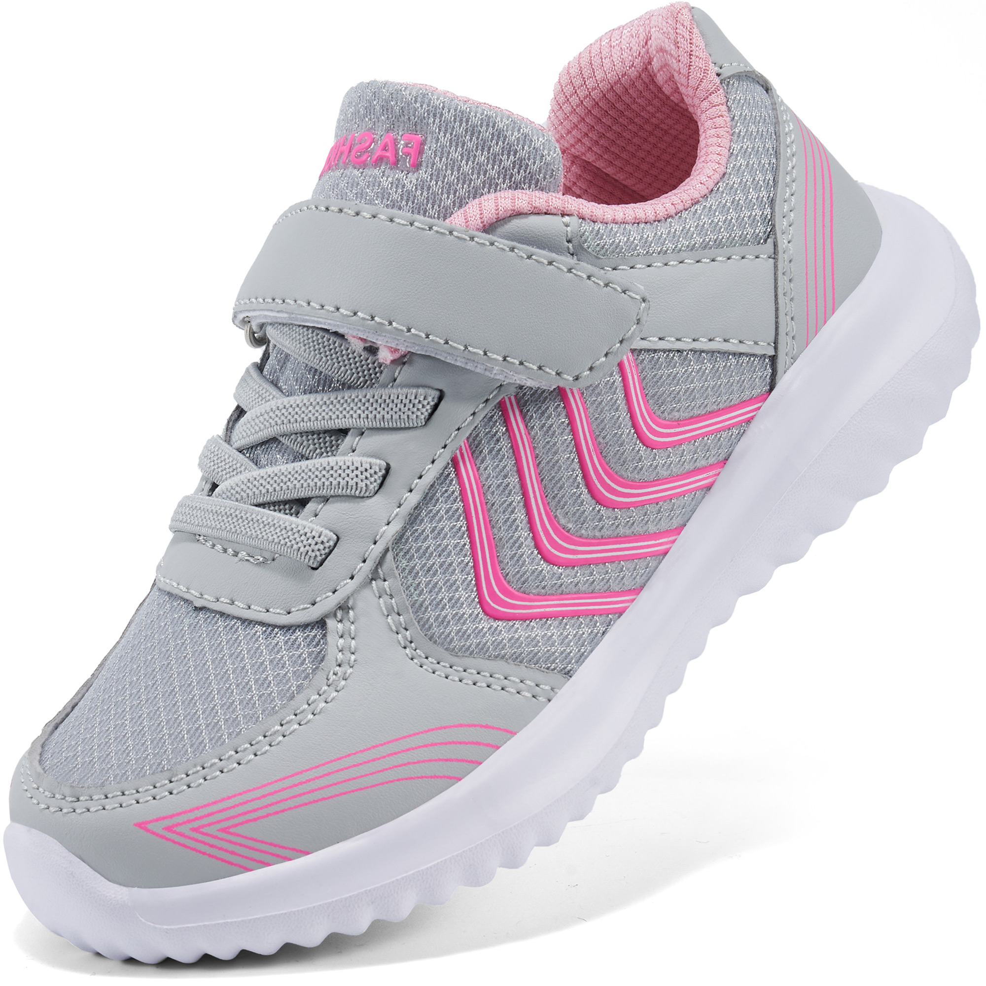 Ecetana Toddler Boys Girls Sneakers Kids Lightweight Breathable Tennis Walking Shoes