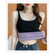 thumbnail image 4 of Jumpingount Ropa interior térmica para mujer, algodón grueso, otoño, deportes al aire libre, esquí, patinaje, cálido, chaleco esculpido sin Camisetas sin mangas Negro, 4 of 6