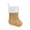 Stocking Light Tan, variant on Christmas Dog Bone Stocking 16.1",Tan Deer Spot Faux Fur Pet Hanging Stocking for Fireplace Tree Mantel Window Holiday Decor