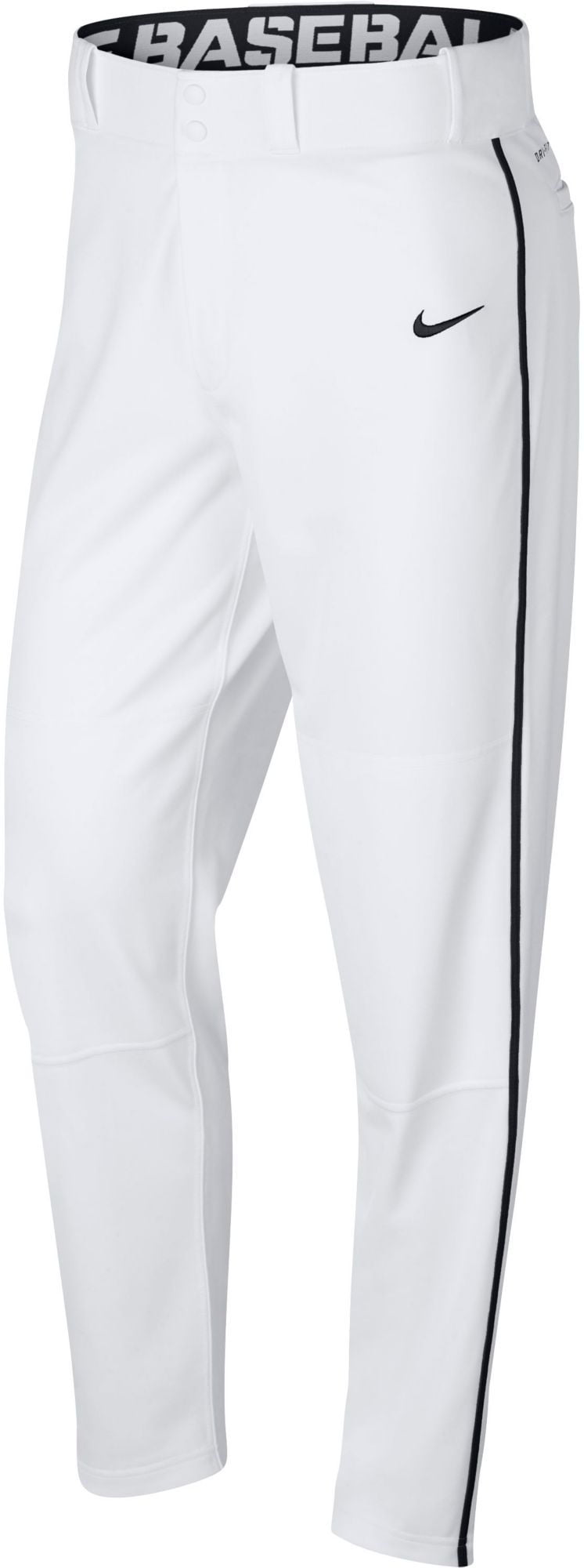 Download Nike Men's Swoosh Piped Dri-FIT Baseball Pants, White ...