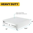 thumbnail image 2 of HK SYSTEMS 13inch "Stainless Steel" Front WHITE Heavy Duty POS Interface Cash Drawer with 4Bill/5Coin, 2 of 16