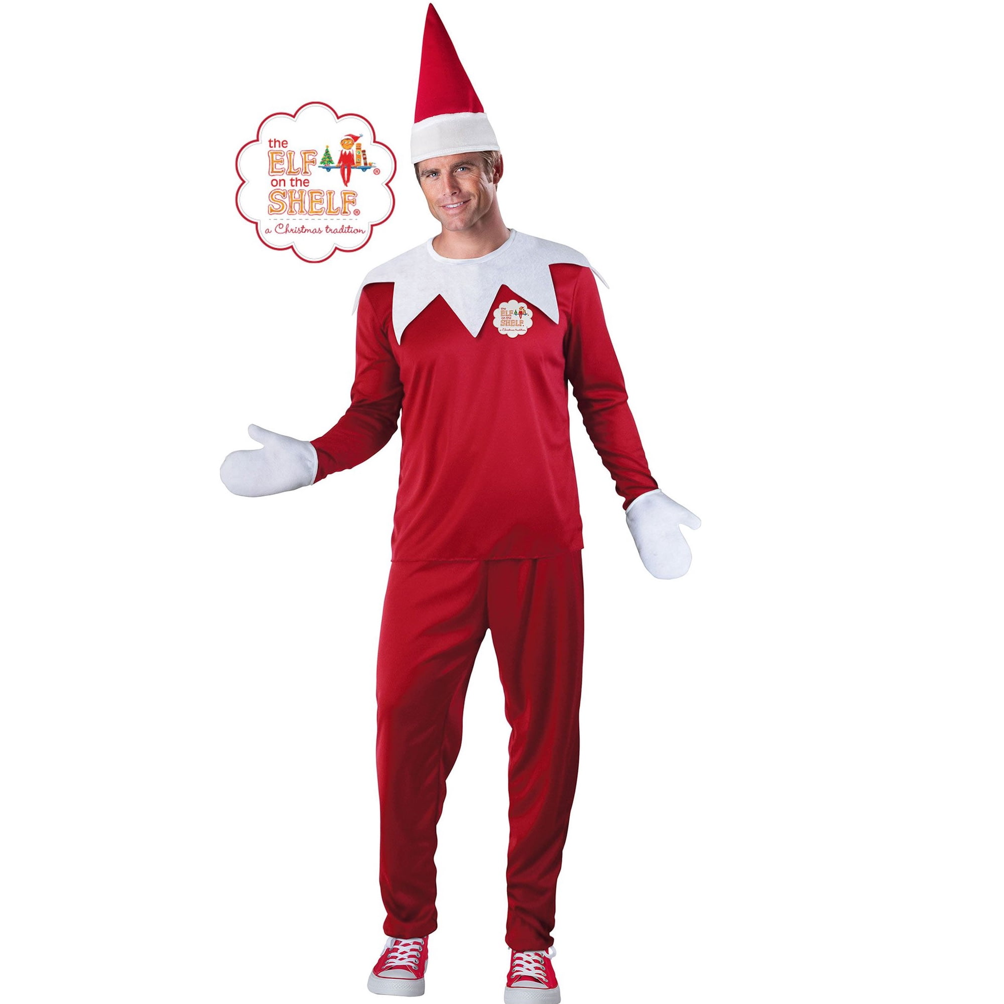 Fun World The Elf on the Shelf Men's Christmas Costume - Large