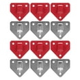thumbnail image 1 of 12Pcs Universal Fire Extinguisher Bracket White Galvanized Steel Quick Access Home Use, 1 of 9