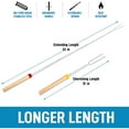 thumbnail image 4 of ACDANC Extendable Marshmallow Roasting Sticks Smores Skewers&Hot Dog Forks for Campfire Outdoor Camping (8 Pack Multicolor), 4 of 7