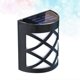 thumbnail image 2 of Outdoor Wall Mounted LED Solar Lights Semi Circle Solar Wall Light Waterproof Solar Garden Lights Fence Lights Outdoor Security Lighting for Patio Yar, 2 of 3