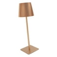 thumbnail image 1 of Lámpara De Mesa Inalámbrica LED, Lámpara De Escritorio De Control Táctil 3 Color Atenuado Sin Pasos 3600má De La Batería Recargable Luz Nocturna Para Bares, Habitaciones,, 1 of 7