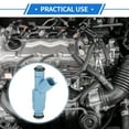 thumbnail image 2 of Fuel Injector No.XF1E-9F593-A5A Fuel Injection Nozzle for Dodge for Ram 1500 02-07 4.7L Blue, 2 of 7