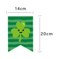 thumbnail image 3 of JeashCHAT St. Patrick's Day Green Shamrock Lucky Banner Garland Clover Garland Banner St. Patrick's Day Party Decorations for Irish Lucky Day Party Supplies, 3 of 3