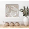 thumbnail image 2 of Giant Art Canvas  20x20 Neutral Surf Side I Framed in Multi-Color, 2 of 3