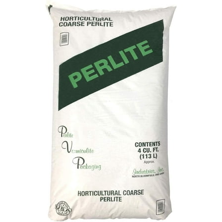 Organic Perlite Planting Soil Additive, White, 4-Cubic Feet