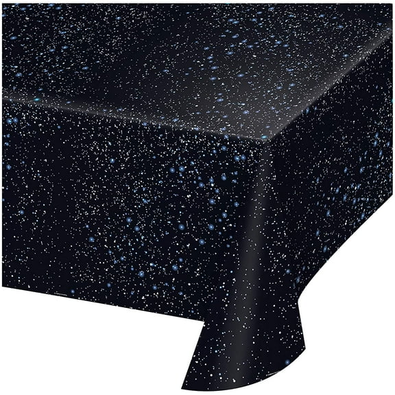 Space Blast 54" x 108" Plastic Tablecloth