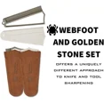 thumbnail image 2 of Spyderco Webfoot Golden Stone Sharpening Stone, 2 of 3