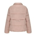 thumbnail image 6 of UPPADA Women's Winter Quilt Coat Down Lightweight Water-Resistant Down Jackets with Stand Collar for Winter Petite Coats for Women Pink,XL, 6 of 6