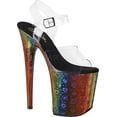 thumbnail image 1 of Women's Pleaser Flamingo 808WR Ankle Strap Sandal, 1 of 2