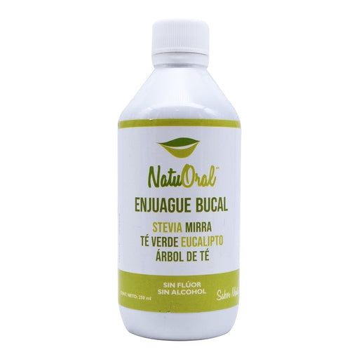 Enjuague Bucal Menta 250 ML NATUORAL Suplementos Alimenticios