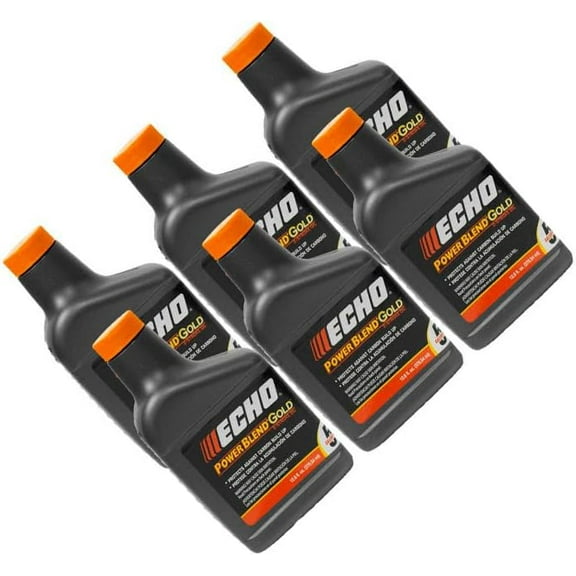 6 Pack Echo Oil 12.8 oz Bottles 2 Cycle Mix for 5 Gallon - Power Blend 6450005 M345