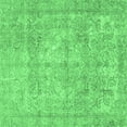 thumbnail image 1 of Ahgly Company Indoor Square Persian Emerald Green Traditional Area Rugs, 3' Square, 1 of 4