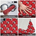 thumbnail image 5 of Uemuo Bulldog Red Printed Door Mat Indoor Doormat 16"x24",Front Back Door Mats Non Slip Entrance Rugs,Inside Doormats for Entryway, 5 of 9