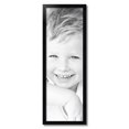 thumbnail image 2 of ArtToFrames 12" x 36" Satin Black Picture Frame, 12x36 inch Black Wood Poster Frame (WOM-1451), 2 of 8
