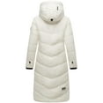 thumbnail image 3 of Marikoo Women's Knee-Length Quilted Winter Jacket with Hood - Benikoo, 3 of 5