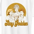 thumbnail image 3 of Golden Girls - Stay Golden Group - Women's Short Sleeve Graphic T-Shirt, 3 of 5