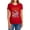 Red, variant on JLA Big Group Women's T Shirt, Athletic Heather, Small