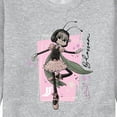 thumbnail image 3 of IF Movie - Blossom Ballet - Men's Crew Neck Fleece Pullover, 3 of 5