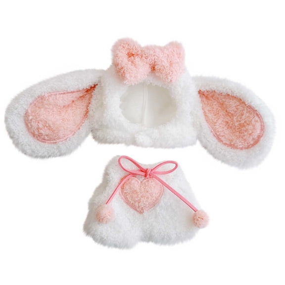 Twfbrm 17cm Baby Doll Clothes Set, Cute Skirt Hat Clothing, Dress Outfit Accessories Compatible with Baby Dolls