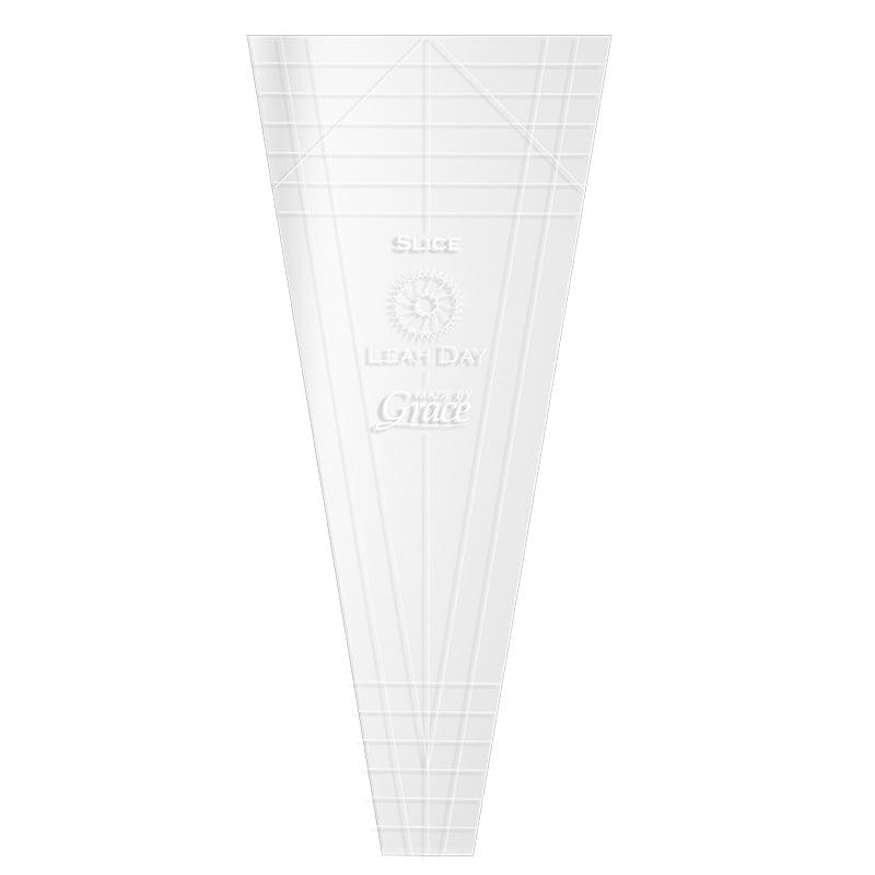 1/8" Slice Ruler for Deep Curves - Quilting Ruler for Domestic Sewing Machines by Grace Company
