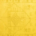 thumbnail image 1 of Ahgly Company Indoor Square Oriental Yellow Modern Area Rugs, 7' Square, 1 of 4