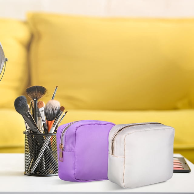 unbranded 3Ud Bolsas Organizadoras De Maquillaje En Nylon Impermeable Con Compacto Y Ligero
