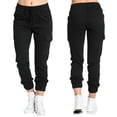 thumbnail image 1 of Pantalones Cargo para Mujer,Pantalones Cargo Informales para Mujer, Pantalones Cargo para Mujer, Joggers con Cintura elástica para Mujer, Grado Profesional, 1 of 6