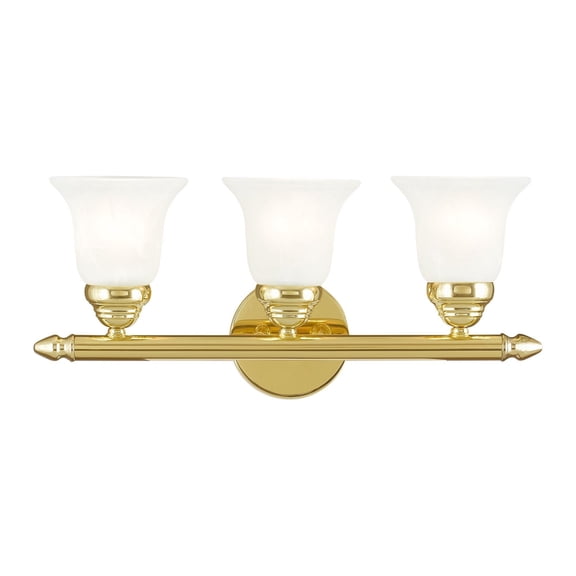 Livex Lighting - Neptune - 3 Light Bath Vanity in Traditional Style - 19 Inches