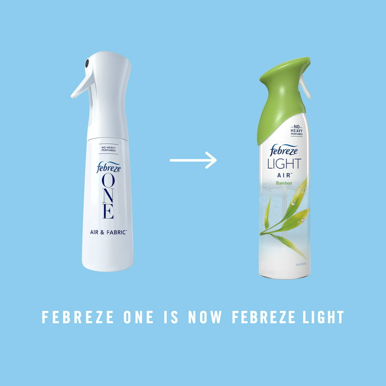  Febreze Light Odor-Eliminating Air Freshener, Sea Spray, 8.8 fl  oz (Pack of 1) : Everything Else