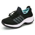 thumbnail image 5 of Women's Wide Fit Trail Runners - Rocker Sole Technology & Quick-Dry Mesh (2025 Spring Collection), 5 of 8