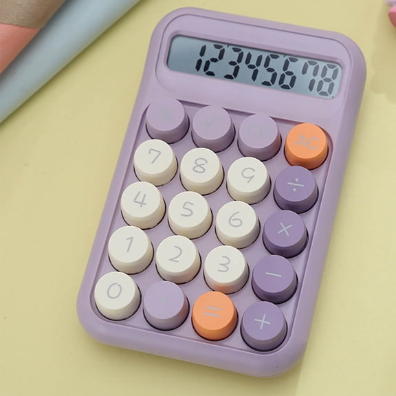 kladzum Desk Calculator 8-Digit Office Calculators with Large LCD Display, Basic Standard Calculators Mini Calculator Pocket Size for Office Home School Supplies