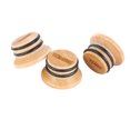 thumbnail image 1 of Wooden Guitar Knobs, Buckle Design Guitar Control Knob 3PCS  Decoration  For Tone Volume Adjustment, 1 of 8